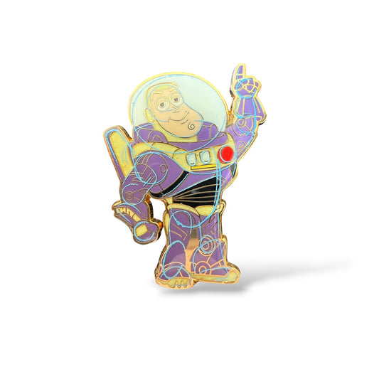 WDW Pixar Party 2016 Buzz Lightyear Concepts Purple Buzz Pin