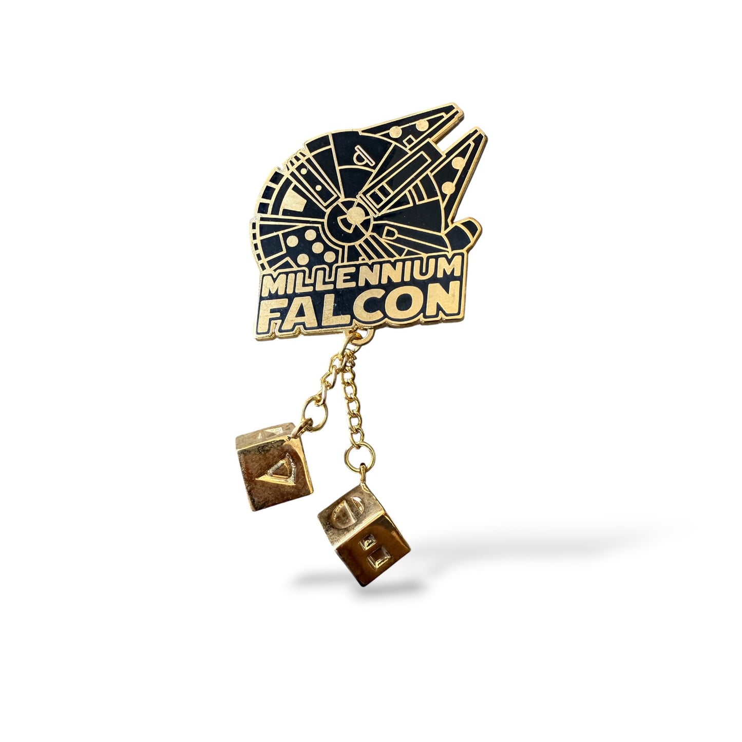 DLRP Star Wars Millennium Falcon Spike Dice Pin