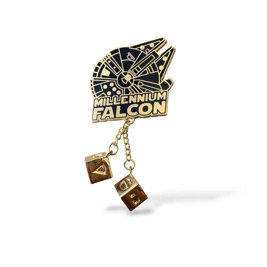 DLRP Star Wars Millennium Falcon Spike Dice Pin