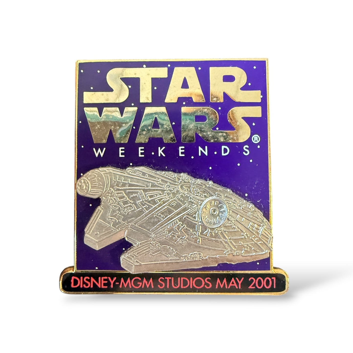 WDW Star Wars Weekends 2001 Millennium Falcon Pin