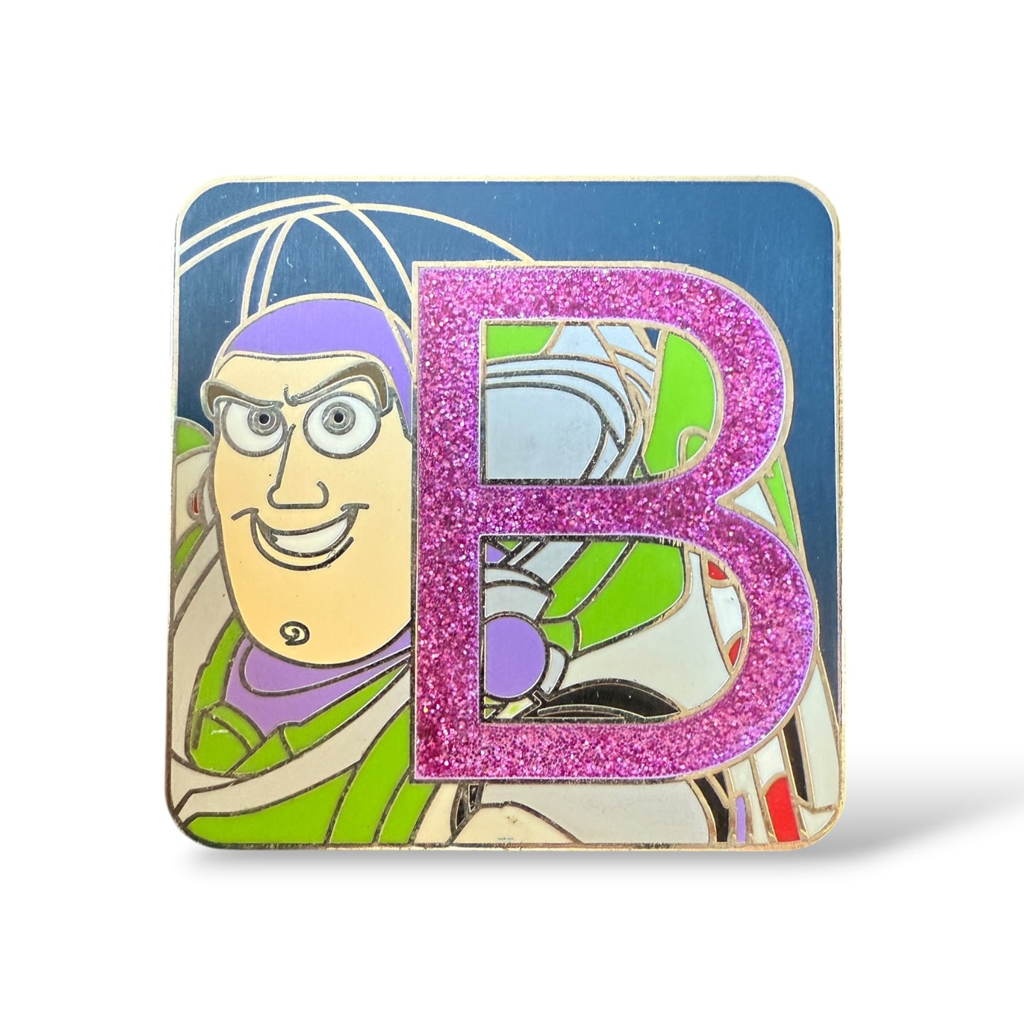 Disney Parks Pixar Alphabet Mystery Buzz Lightyear Chaser Pin