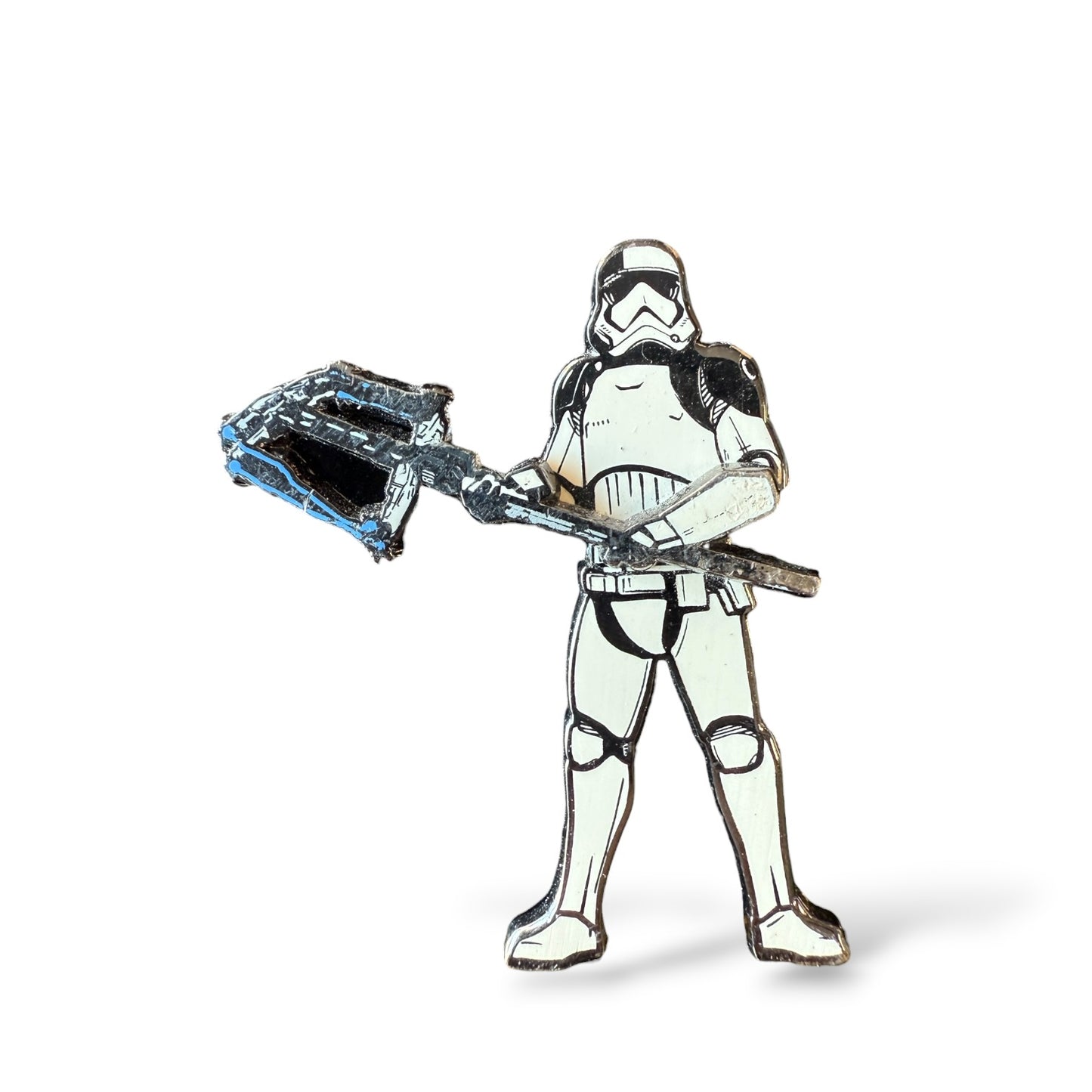 Disney Parks Star Wars: The Last Jedi Judicial Stormtrooper Standing Pin