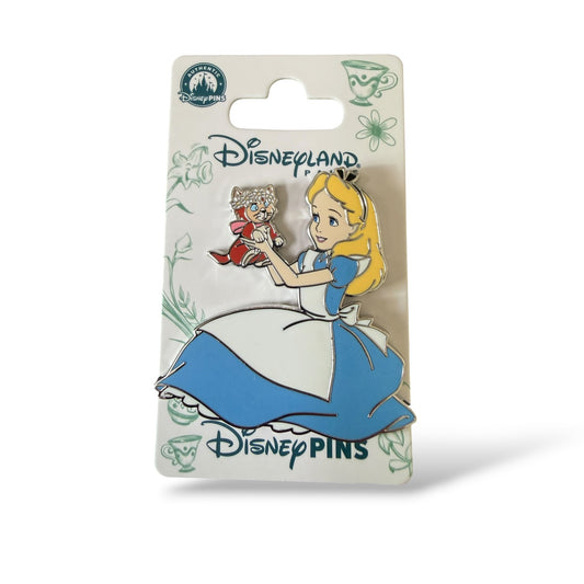 DLRP Alice in Wonderland 75th Anniversary Alice and Dinah Pin