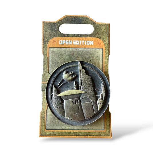 Disney Parks Star Wars Galaxy's Edge Black Spire Outpost Marketplace Millennium Falcon R2-D2 with Chewbacca Hinge Pin