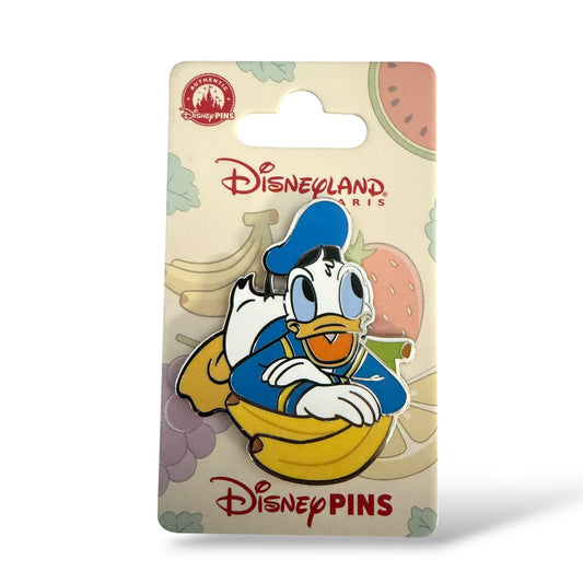 DLRP Characters with Fruit Series Donald Duck with Banana Pin