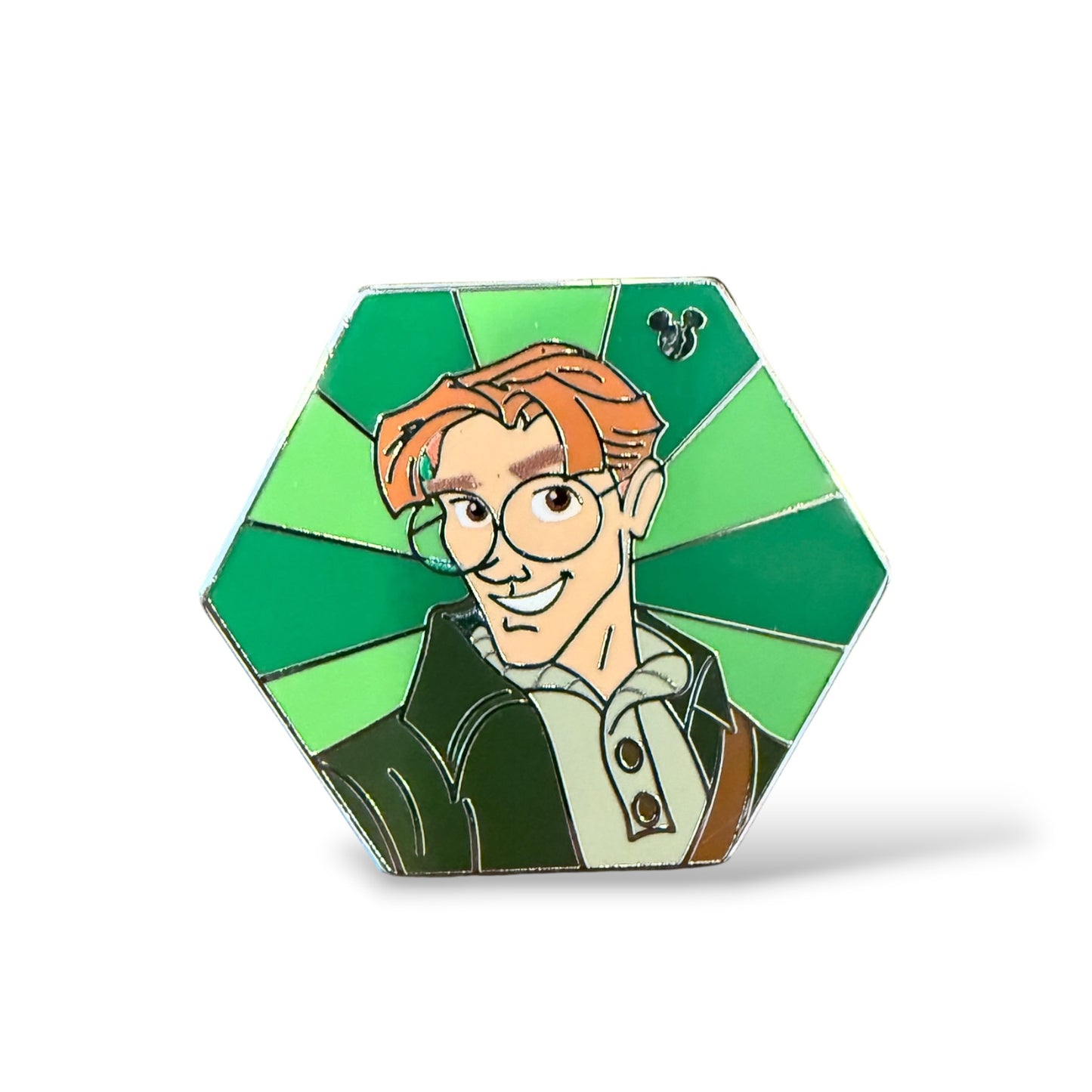 Cast Lanyard Film Anniversaries Atlantis Milo Thatch Hidden Mickey Pin