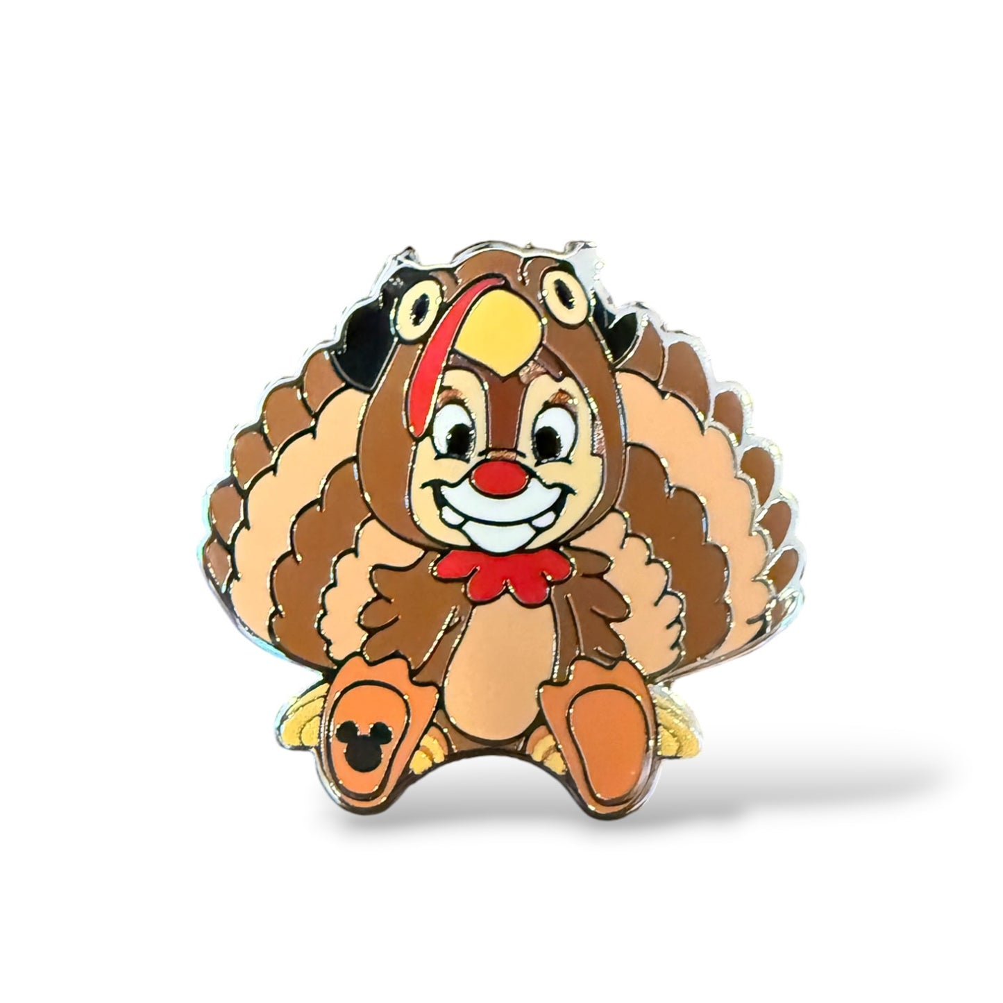 Cast Lanyard Dale Enjoys Seasons Thanksgiving Hidden Mickey Pin