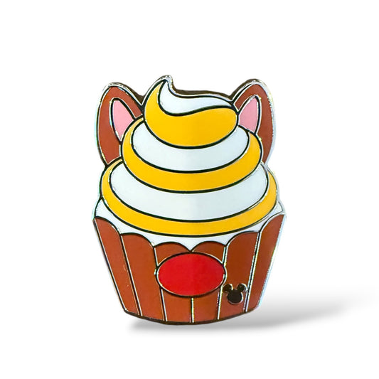 Cast Lanyard Cupcake Dale Hidden Mickey Pin