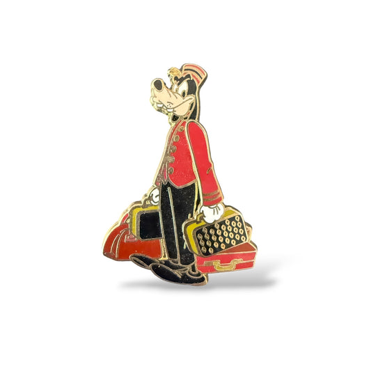 Disney Parks Twilight Zone Tower of Terror Bellhop Goofy Slider Pin