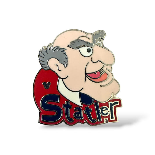 Cast Lanyard Muppets Statler Hidden Mickey Pin