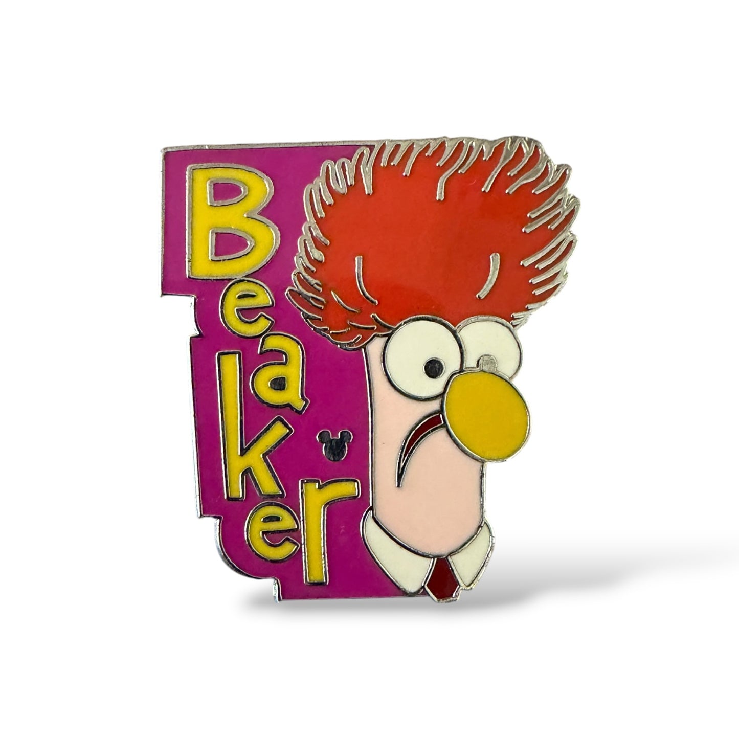 Cast Lanyard Muppets Beaker Hidden Mickey Pin