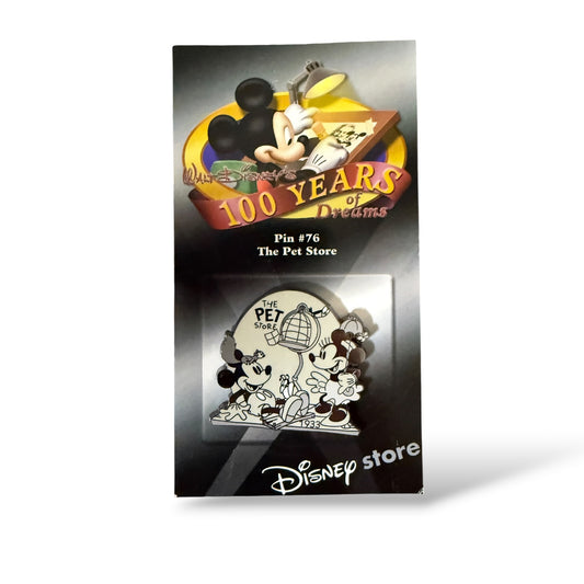 Disney Store 100 Years of Dreams The Pet Store Mickey and Minnie Pin