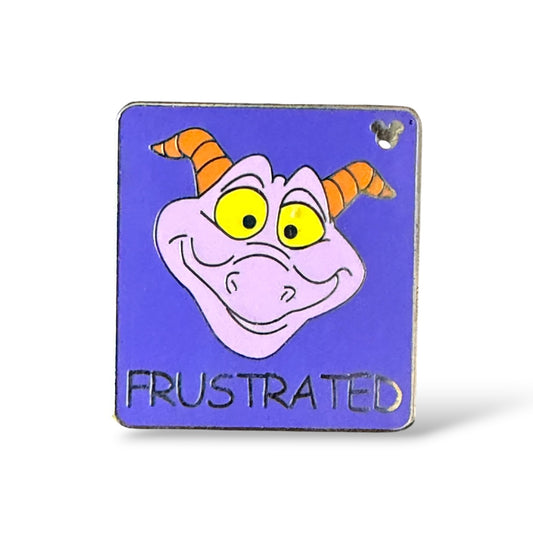 Cast Lanyard Figment Emotions Frustrated Hidden Mickey Pin