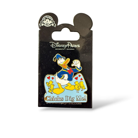 Disney Parks Donald Duck Chicks Dig Me! Pin