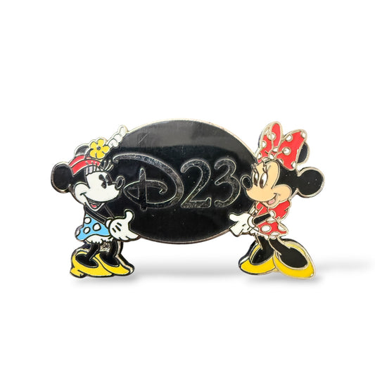 D23 Movie Rewards Vintage Minnie and Minnie Pin