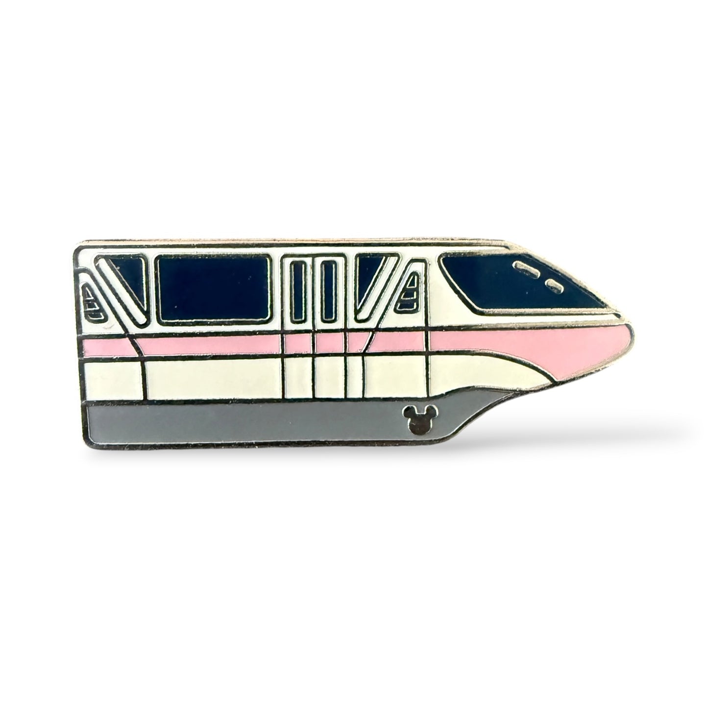 Cast Lanyard Monorail Pink Hidden Mickey Pin