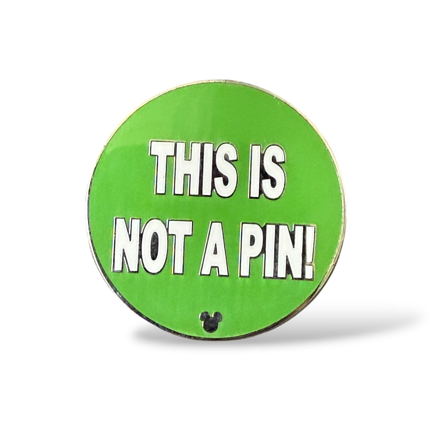 Cast Lanyard Pin Trading Phrases This Is Not A Pin! Hidden Mickey Pin