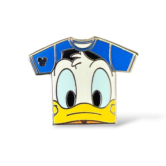 Cast Lanyard Character T-Shirts Donald Hidden Mickey Pin