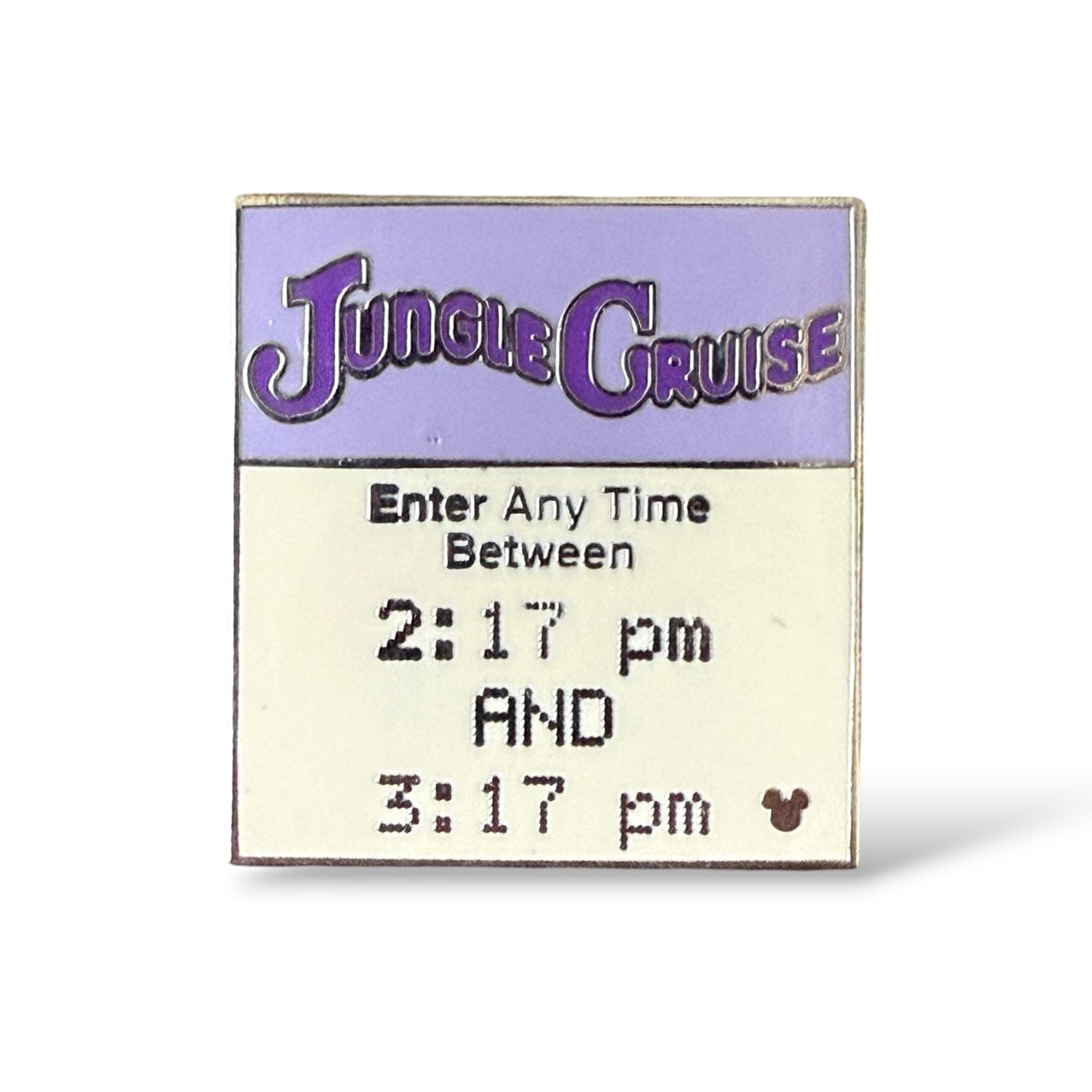 Cast Lanyard Fastpass Jungle Cruise Hidden Mickey Pin