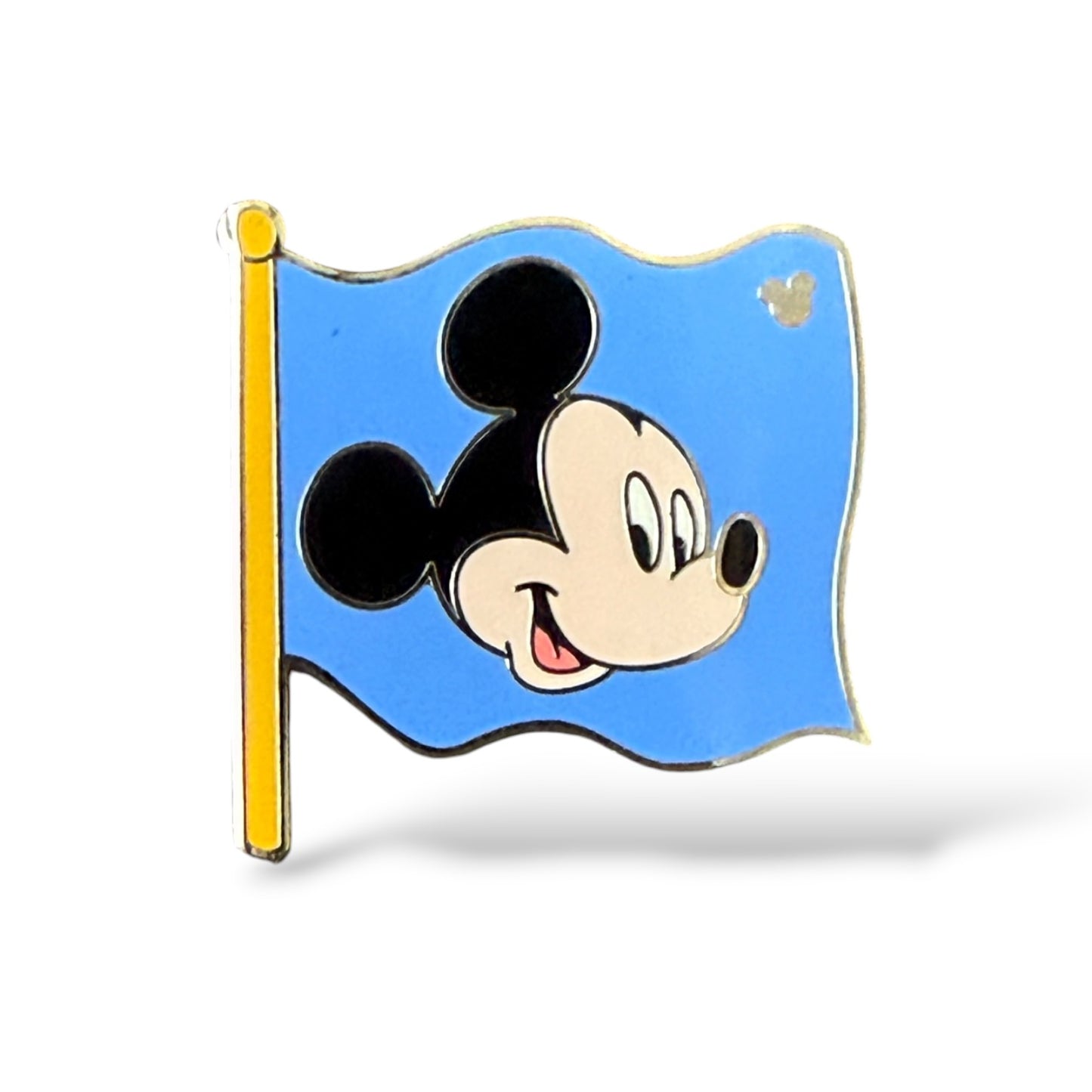 Cast Lanyard Fun Icons Mickey Flag Hidden Mickey Pin