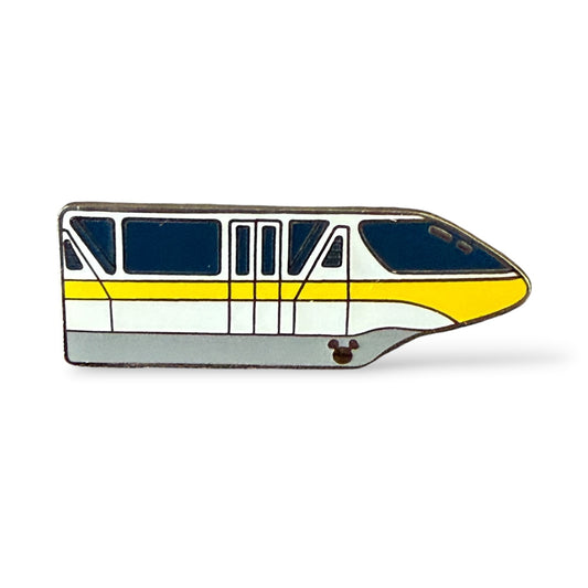 Cast Lanyard Monorail Yellow Hidden Mickey Pin