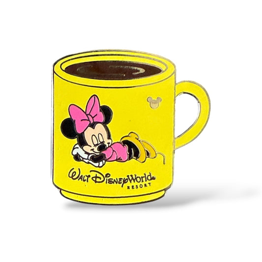 Cast Lanyard WDW Coffee Mugs Minnie Hidden Mickey Pin