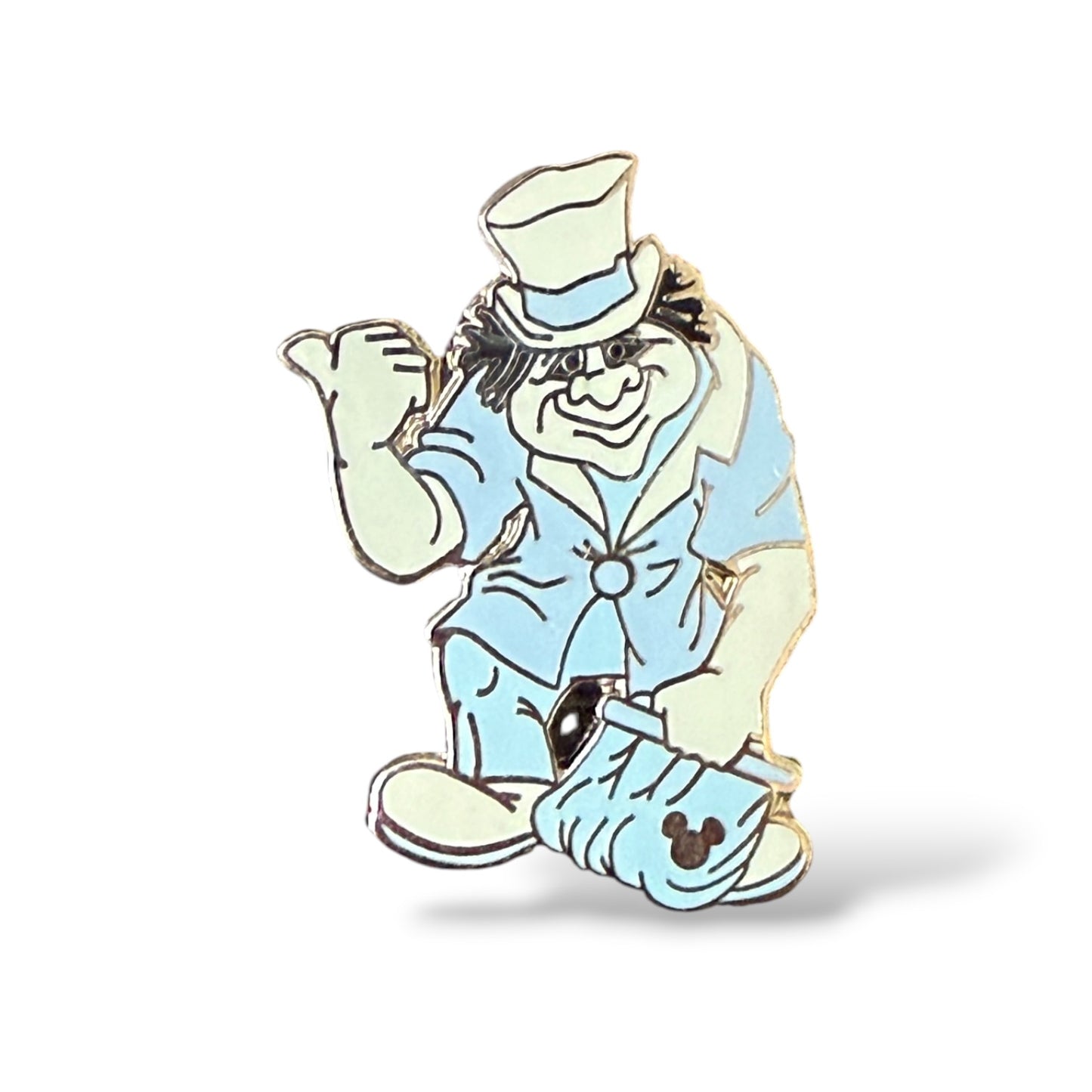 Cast Lanyard Haunted Mansion Hitchhiking Ghosts Phineas Hidden Mickey Pin