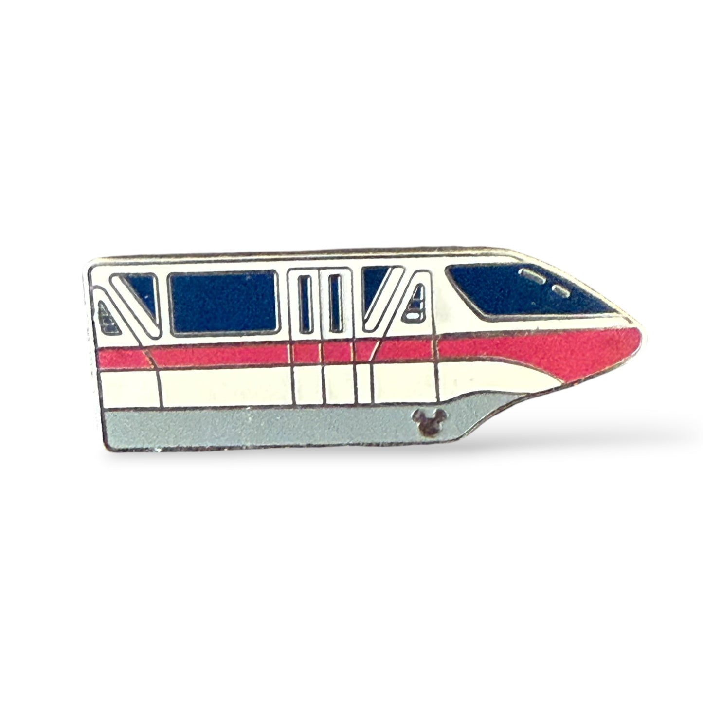 Cast Lanyard Monorail Coral Hidden Mickey Pin
