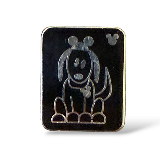 Cast Lanyard Vinyl Decals Dog Hidden Mickey Pin