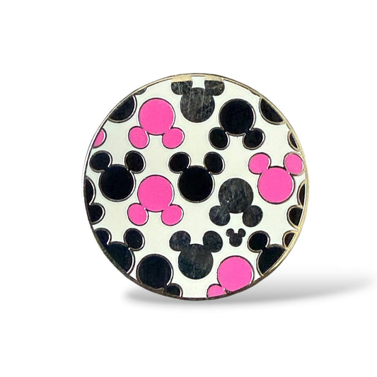 Cast Lanyard Brights Watches Black Silver and Pink Hidden Mickey Pin