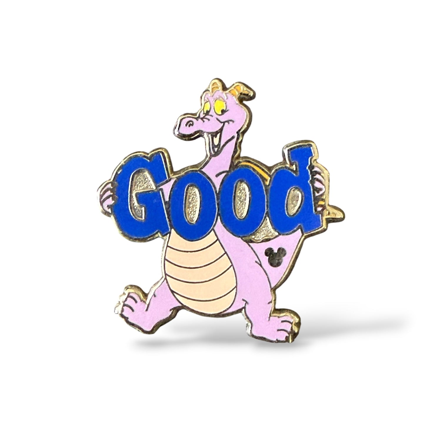 Cast Lanyard Good Signs Figment Hidden Mickey Pin