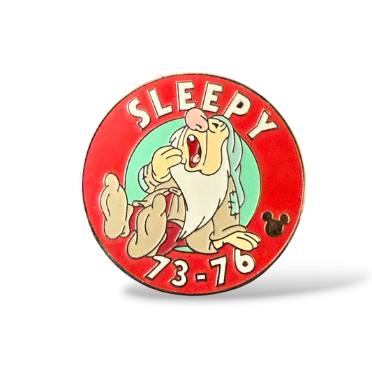 Cast Lanyard Magic Kingdom Parking Lot Signs Sleepy Hidden Mickey Pin