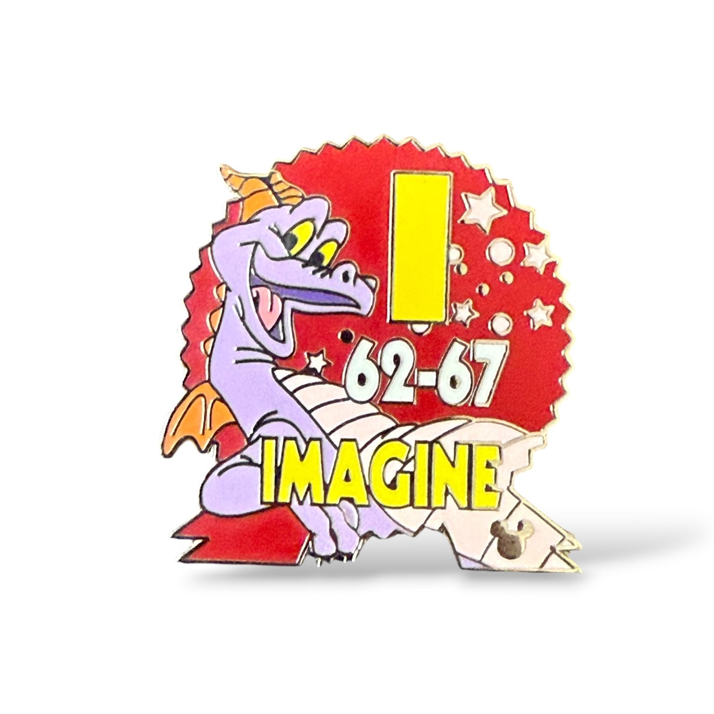 Cast Lanyard Figment Parking Signs Imagine Hidden Mickey Pin