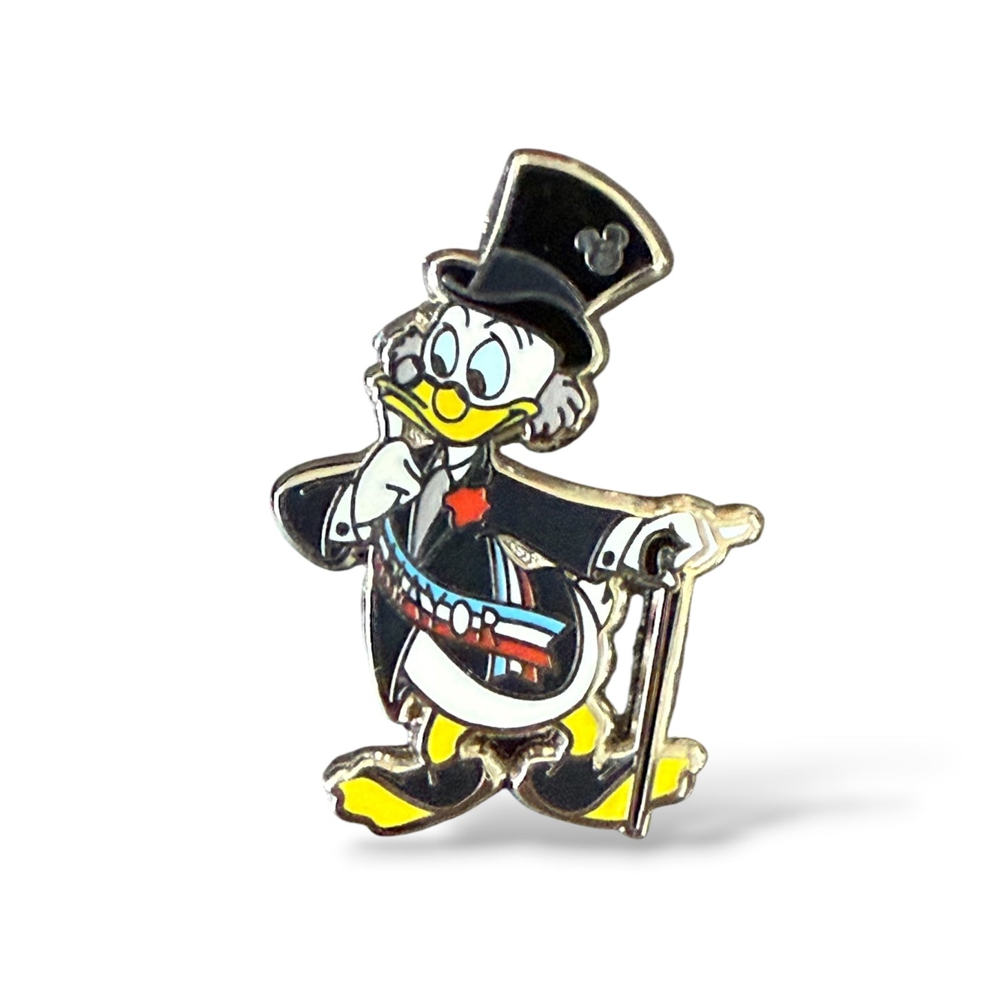 Cast Lanyard Scoop and Main Street Friends Scrooge McDuck as Mayor Hidden Mickey Pin