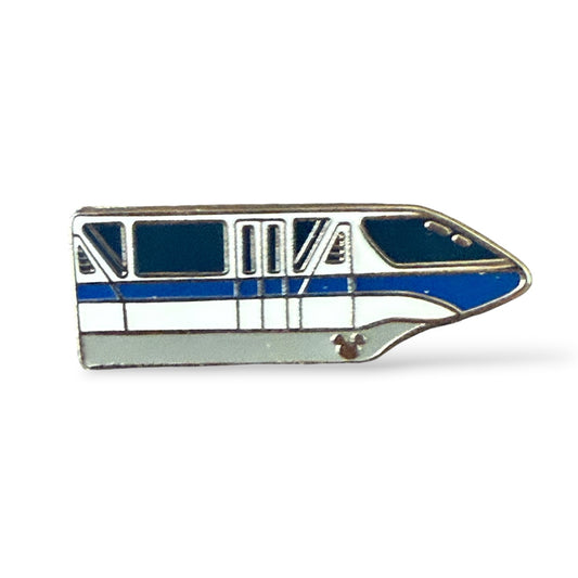 Cast Lanyard Monorail Blue Hidden Mickey Pin