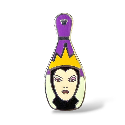 Cast Lanyard Villains Bowling Pin Evil Queen Hidden Mickey Pin