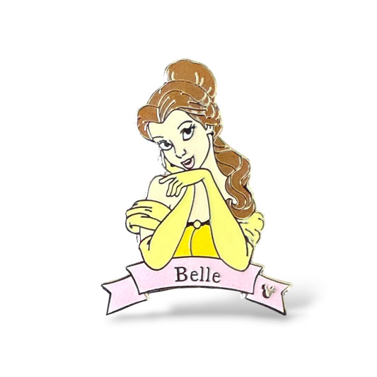 Cast Lanyard Disney Princesses Belle Hidden Mickey Pin