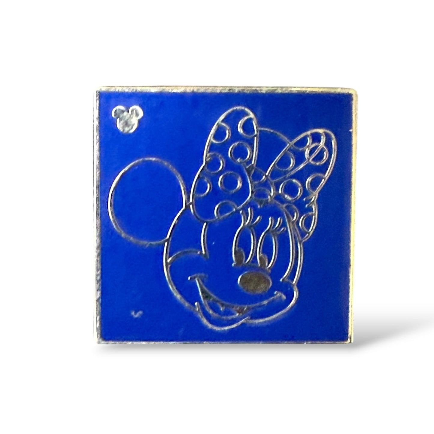 Cast Lanyard Character Outlines Minnie Hidden Mickey Pin