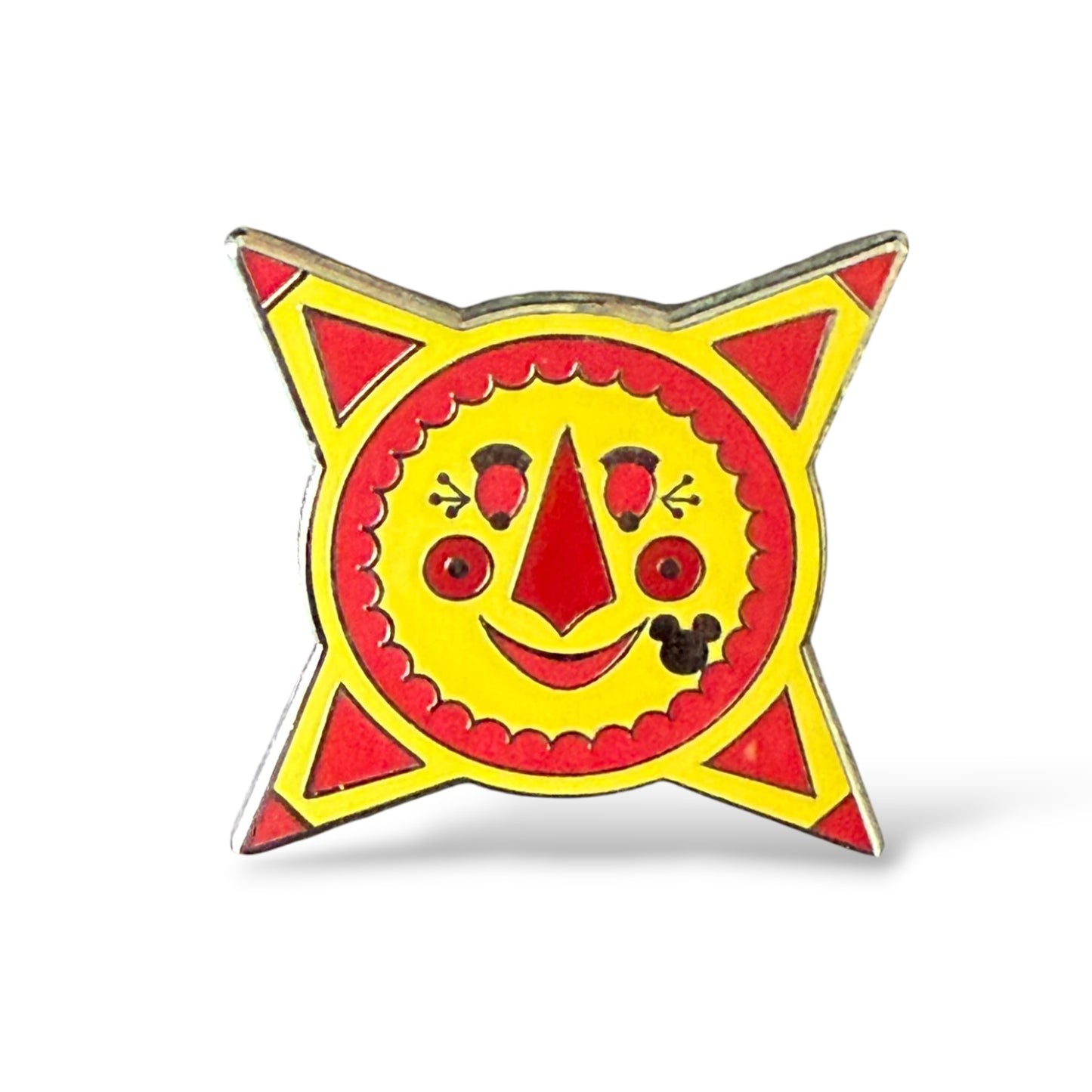 Cast Lanyard Retro Icons Smiling Sun from Gran Fiesta Tour Hidden Mickey Pin