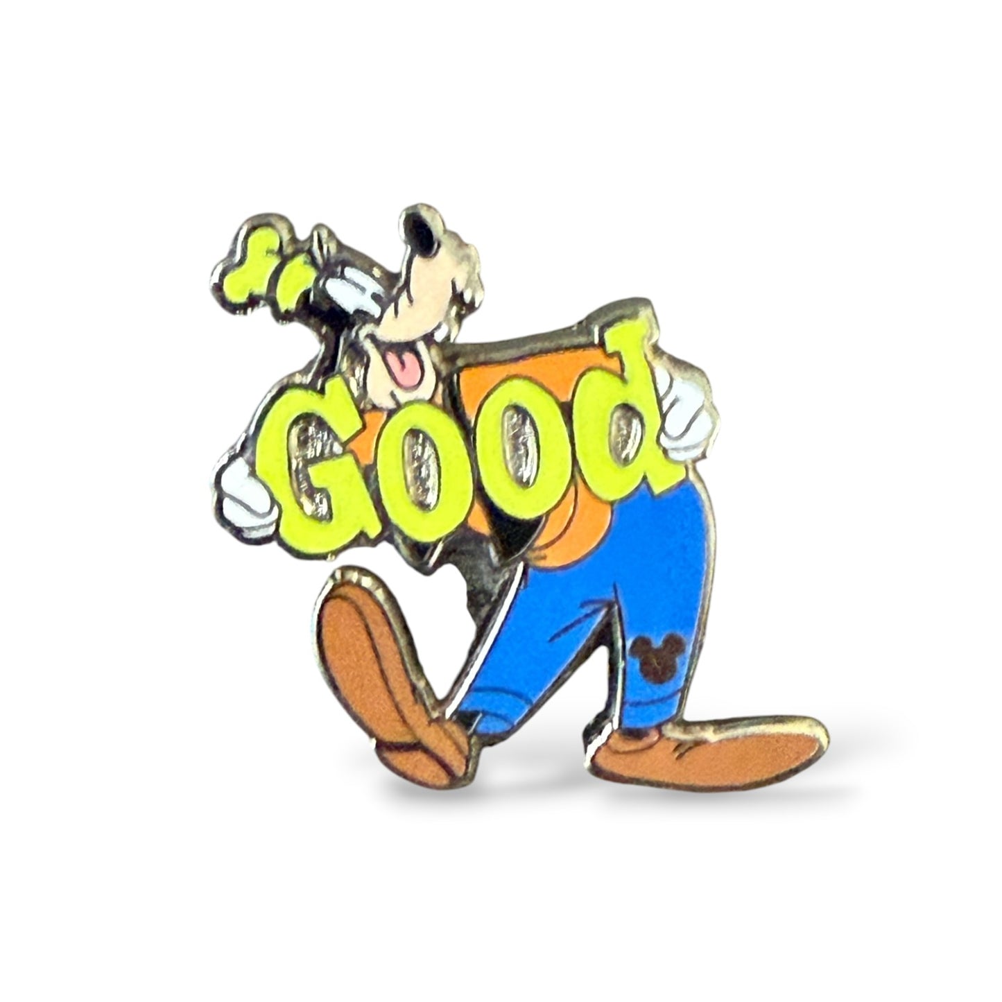 Cast Lanyard Good Signs Goofy Hidden Mickey Pin