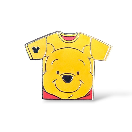 Cast Lanyard Character T-Shirts Winnie The Pooh Hidden Mickey Pin