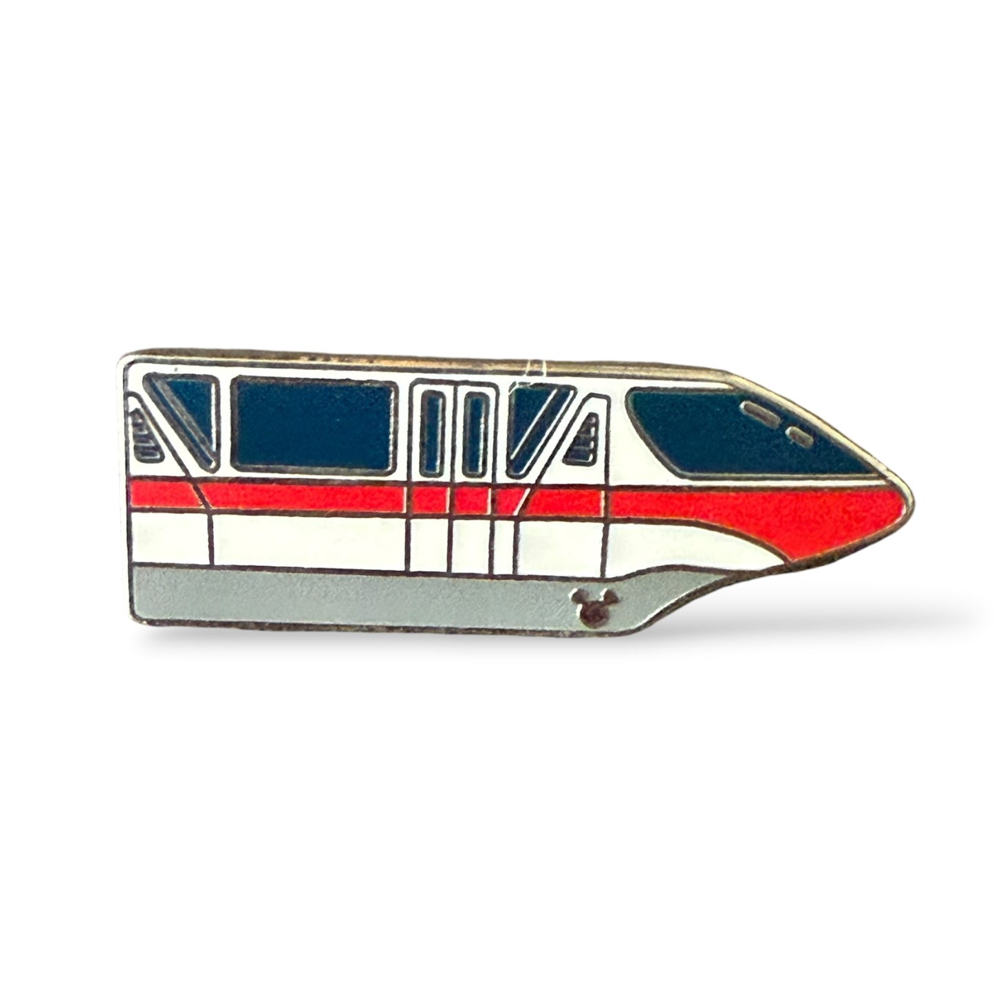 Cast Lanyard Monorail Red Hidden Mickey Pin
