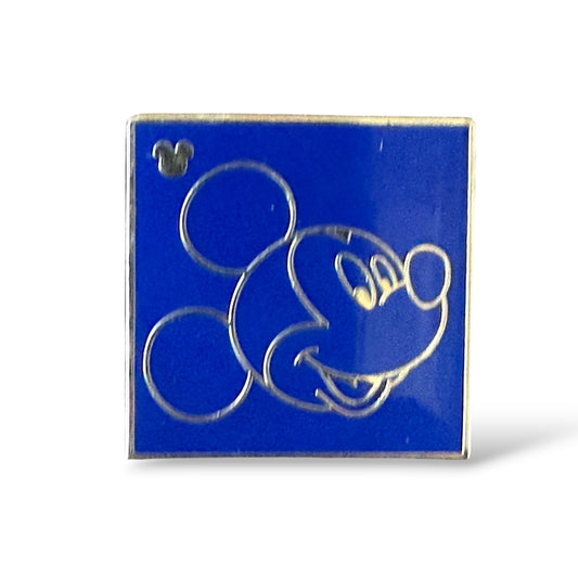 Cast Lanyard Character Outlines Mickey Hidden Mickey Pin