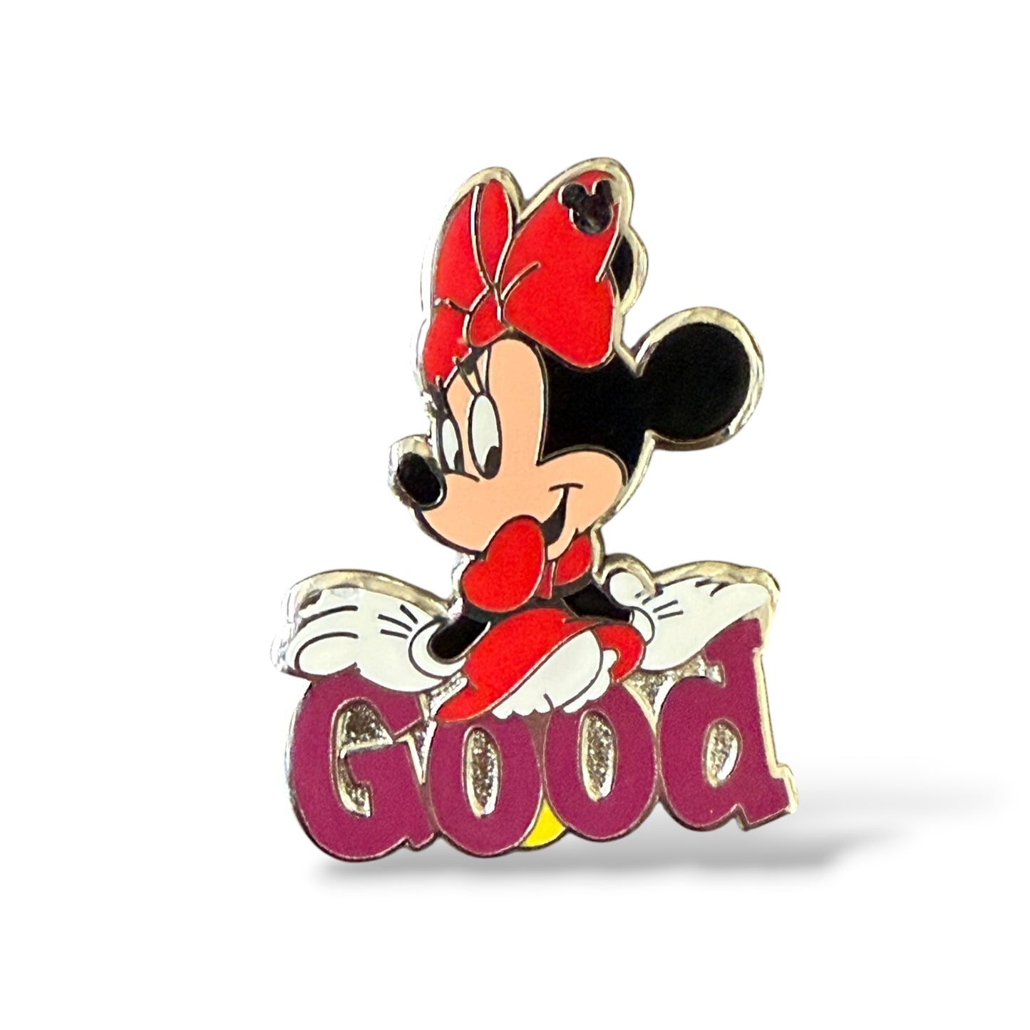 Cast Lanyard Good Signs Minnie Hidden Mickey Pin