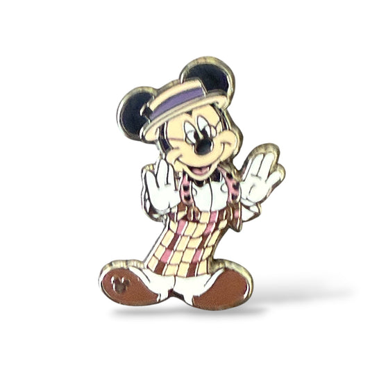 Cast Lanyard Scoop and Main Street Friends Mickey Scoop Hidden Mickey Pin