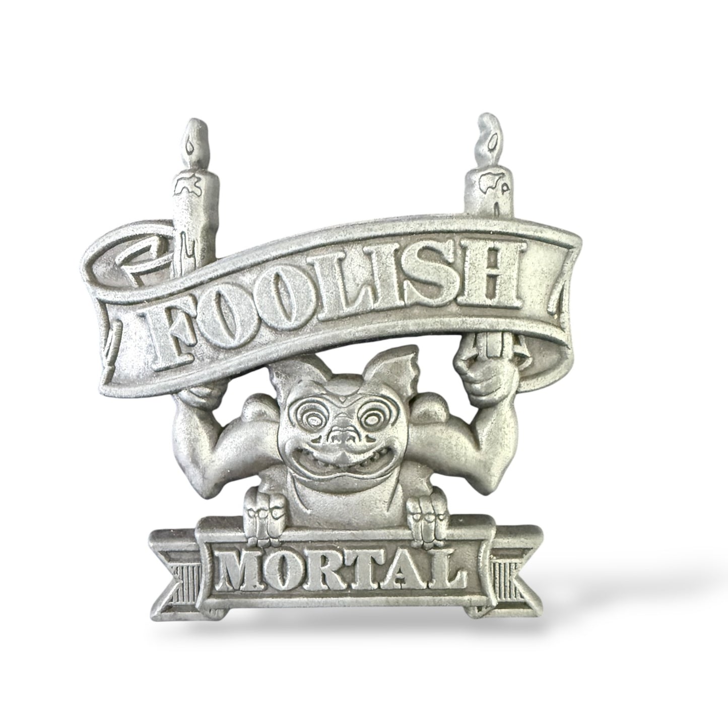 Disney Parks Haunted Mansion Booster Foolish Mortal Pin