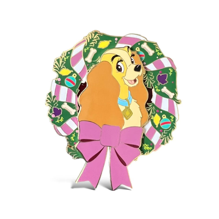 DEC Wreath Lady Pin