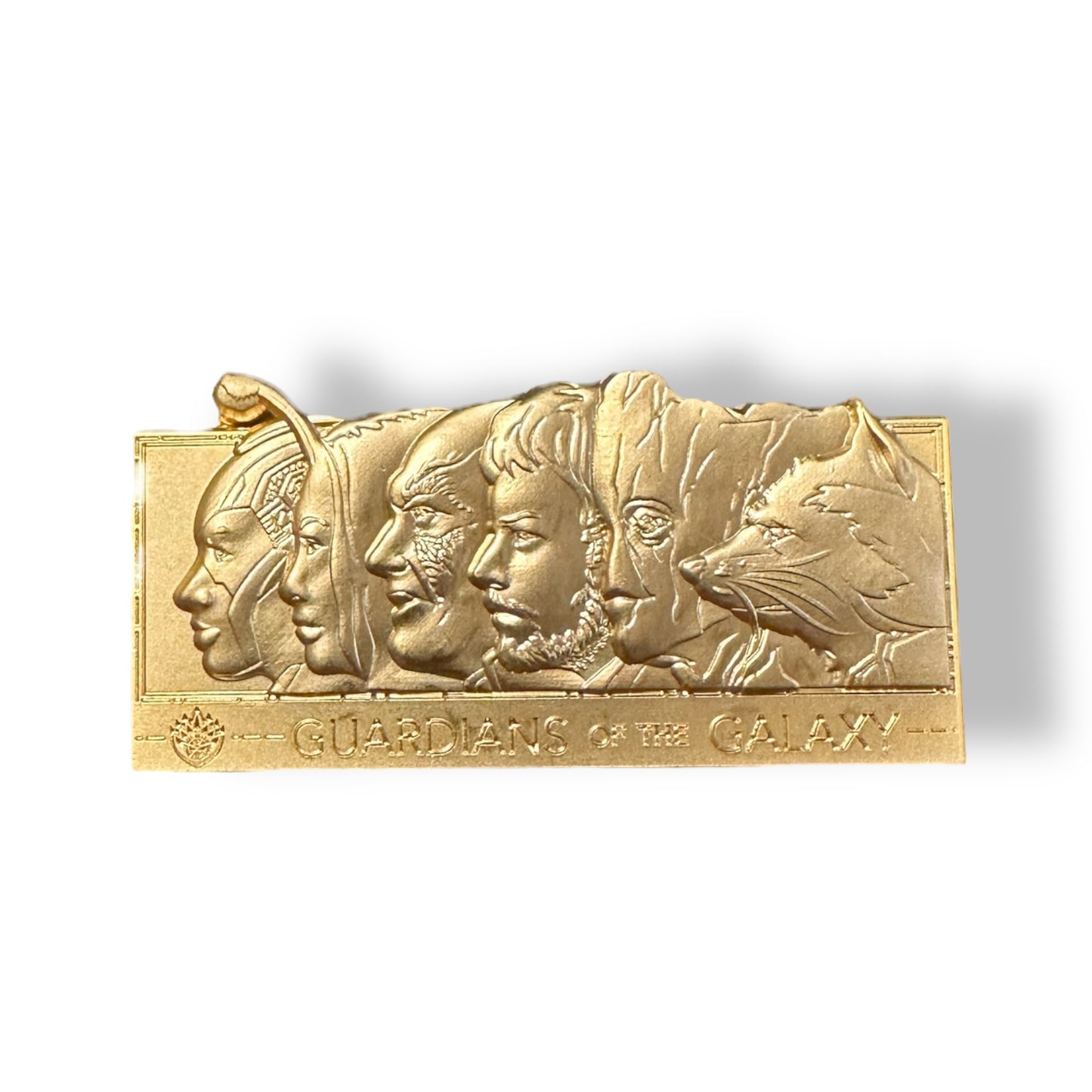 DSSH Guardians of The Galaxy Gold Tone Profiles Pin