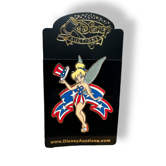 Disney Auctions Patriotic Flag Tinker Bell Pin