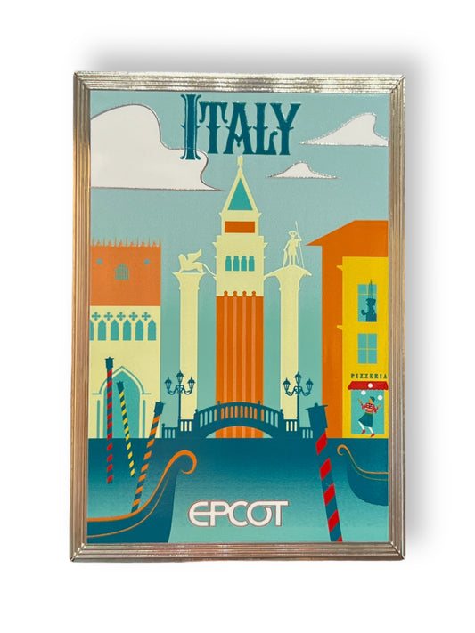 WDI Epcot Poster Series Italy Pin